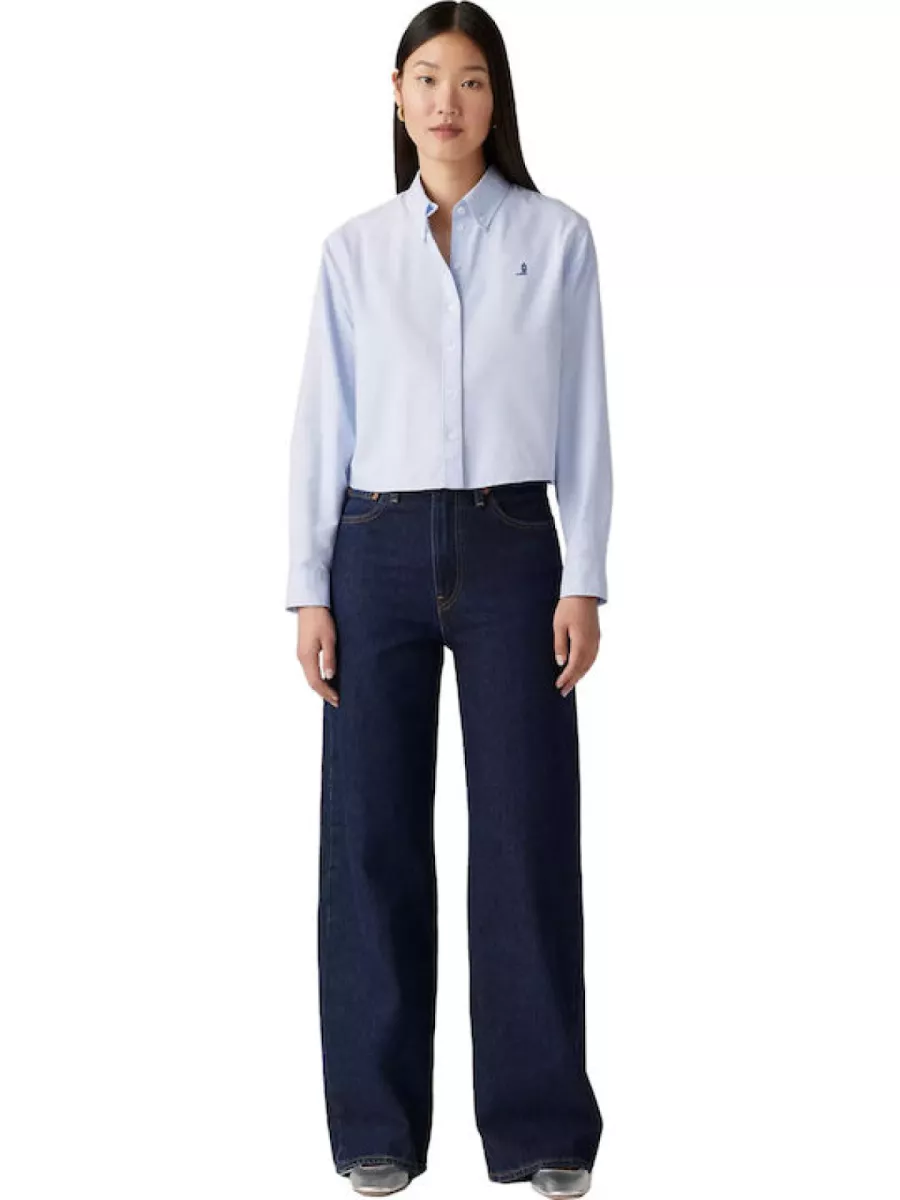 LEVI STRAUSS-Ribcage Wide Leg H223 Shaded View-A6081-0019-JEANS