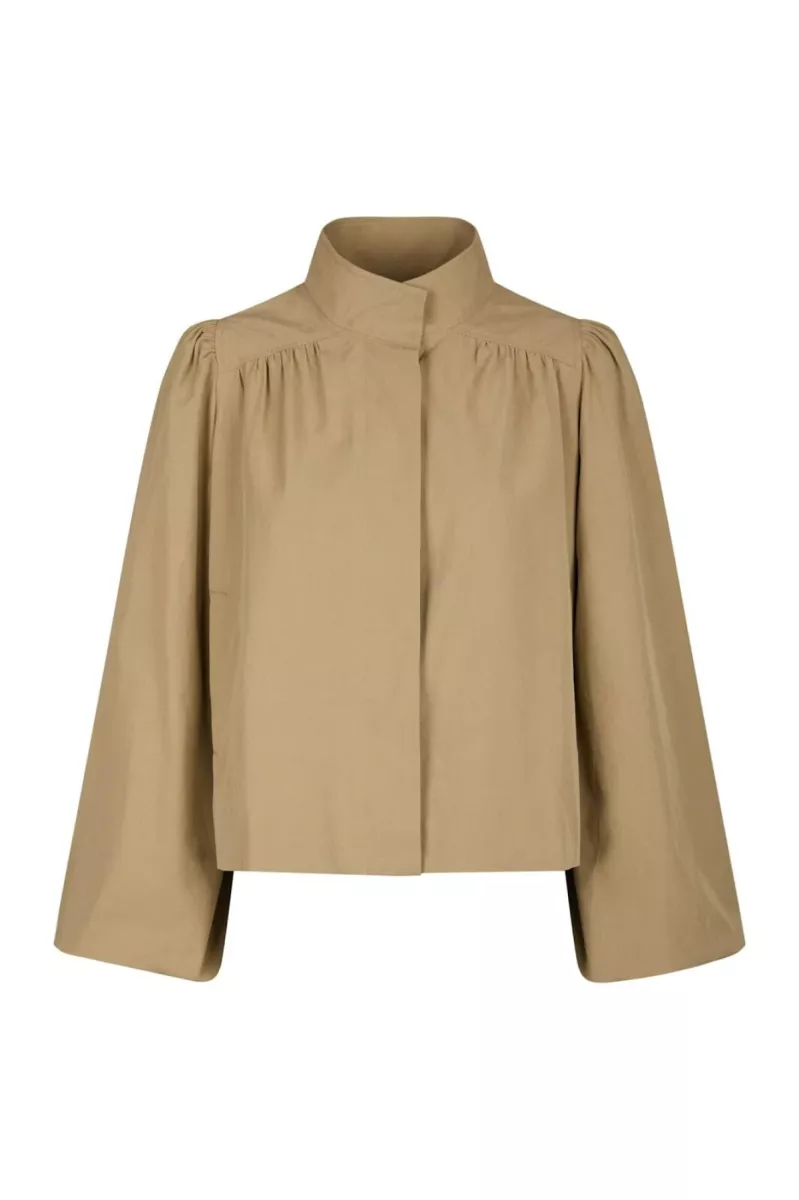 Neo Noir-Tirsa Twill Jacket-168103-213 Sand-ZAND