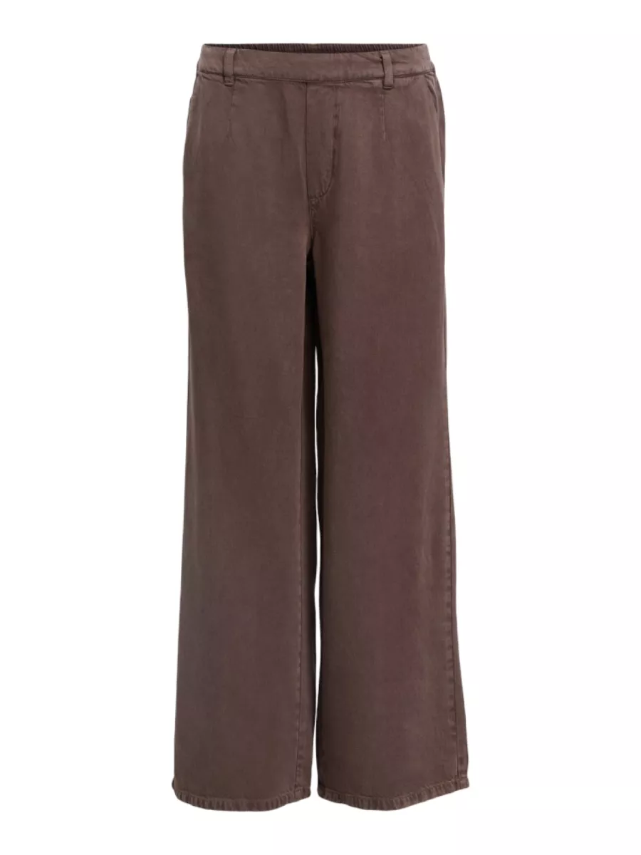 OBJECT-OBJFRAME LISA WIDE MW PANT NOOS-23045548-Seal Brown-BRUIN