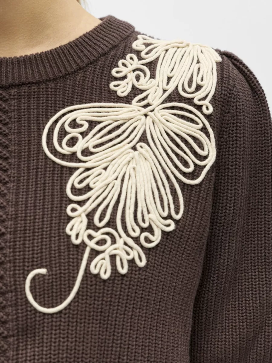 object-objstar-s-s-re-knit-pullover-143-23048339-seal-brown-bruin-combinaties-4 OBJECT-OBJSTAR S/S RE KNIT PULLOVER 143-23048339-Seal Brown-BRUIN COMBINATIES