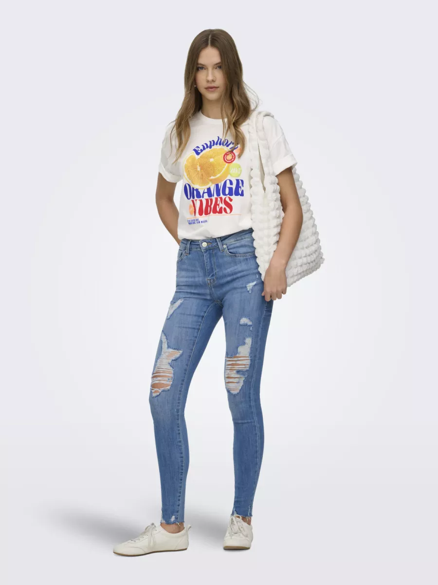 ONLY-ONLBOLETTE LIFE S/S TOP BOX CC JRS-15367075-Cloud Dancer-CREME