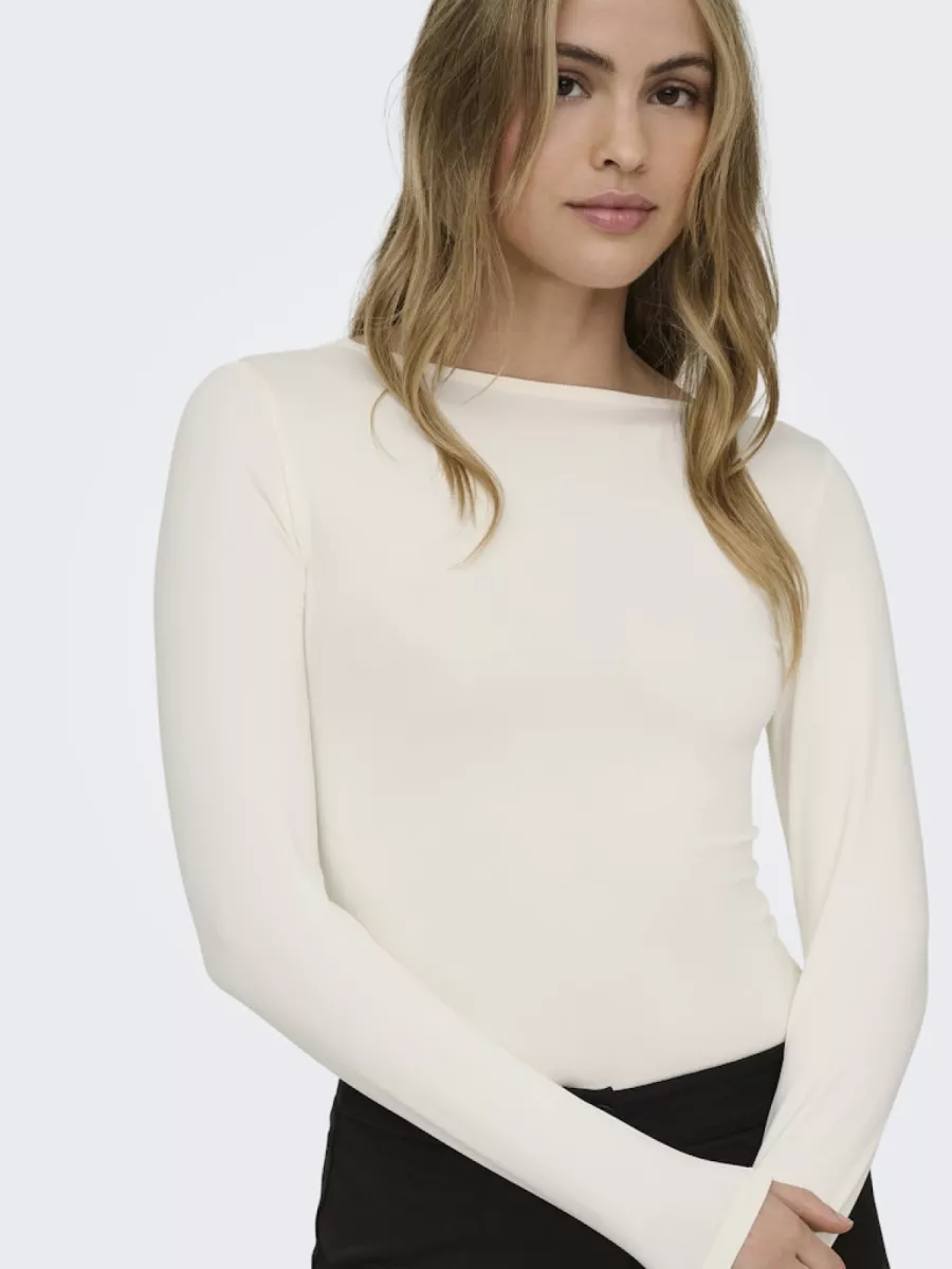 only-onlea-l-s-deep-neck-top-jrs-noos-15302647-cloud-dancer-creme-4 ONLY-ONLEA L/S DEEP NECK TOP JRS NOOS-15302647-Cloud Dancer-CREME