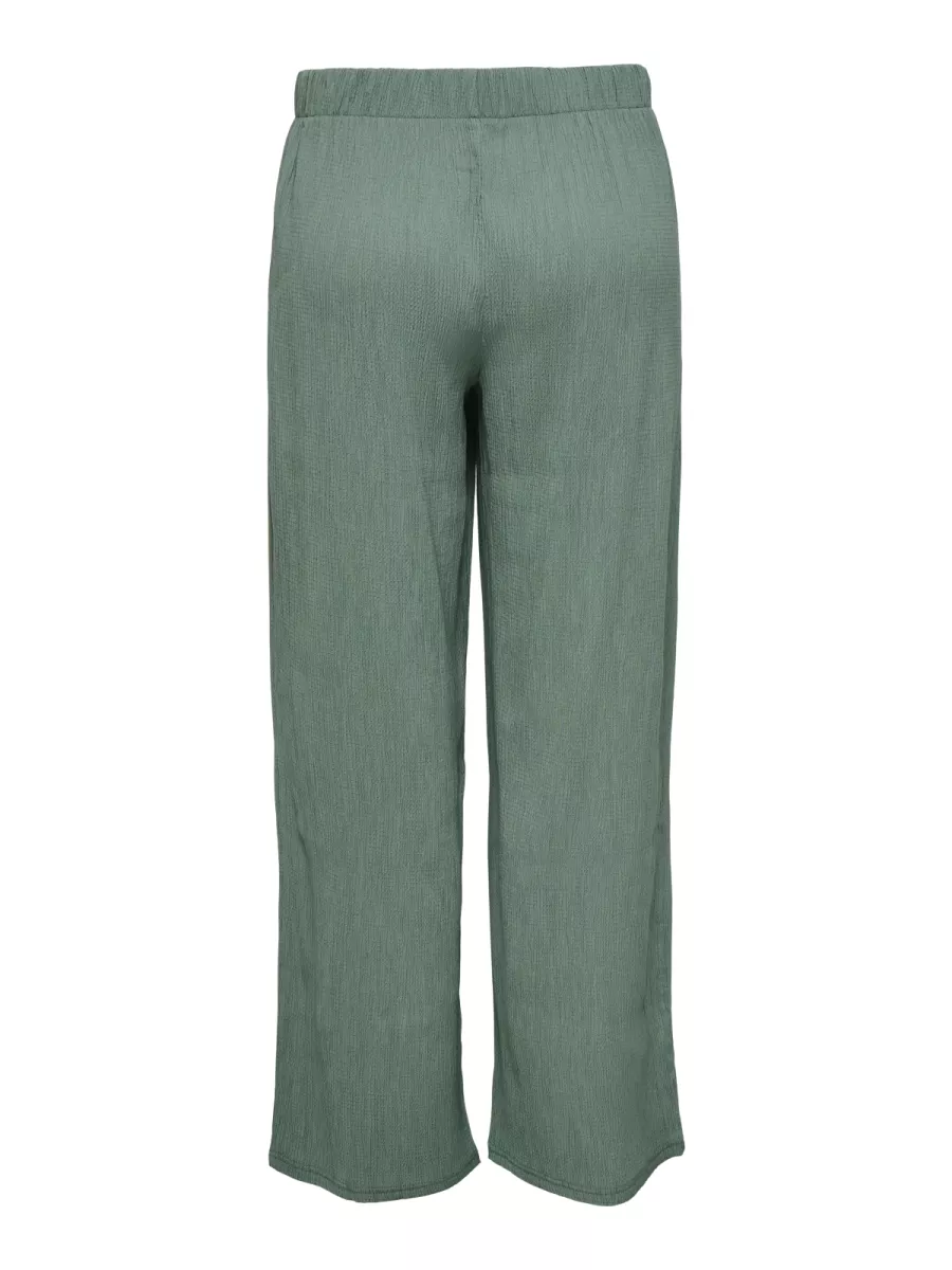 ONLY-ONLKAYLIE MW STRUC STR PANT PNT-15342396-Laurel Wreath-GROEN COMBINATIES
