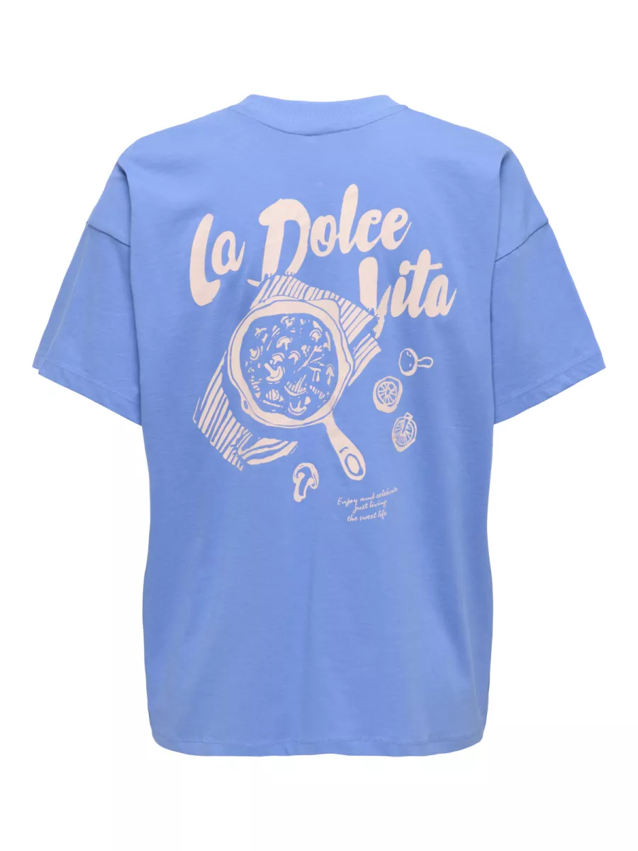 ONLY-ONLVIVVI LIFE S/S LOVELY TOP JRS-15346761-Ultramarine-MARINE