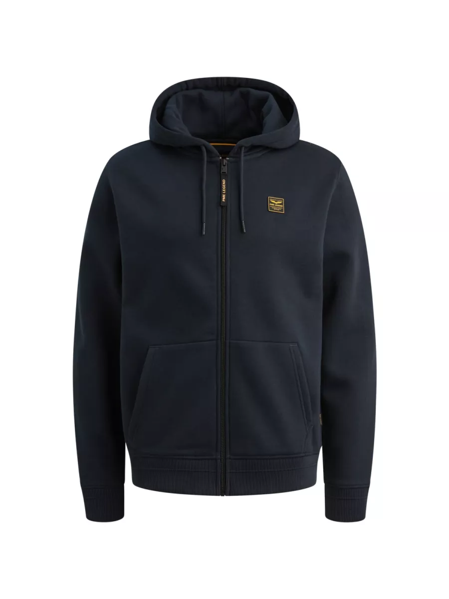 PME LEGEND-Hooded 3t cross fleece-PSW2602422-5281 Salute-BLUE