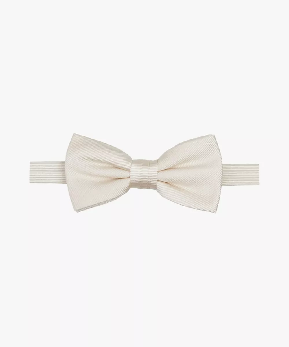 Profuomo-Bowtie silk woven-PP5V00002I-103 Off white-ECRU