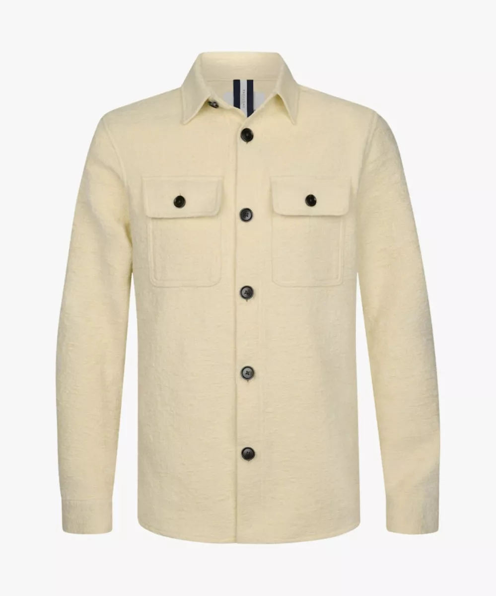 Profuomo-Overshirt structure-PPXF10019A-E Off white-OFF WHITE