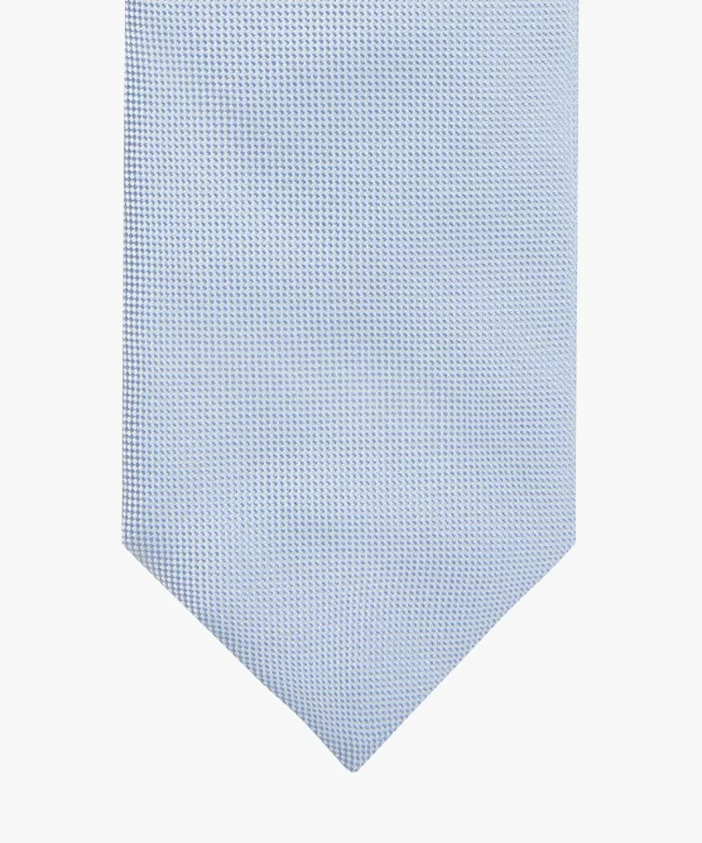 Profuomo-Tie silk woven blue-PP6AA0005C-400 Blue-BLAUW