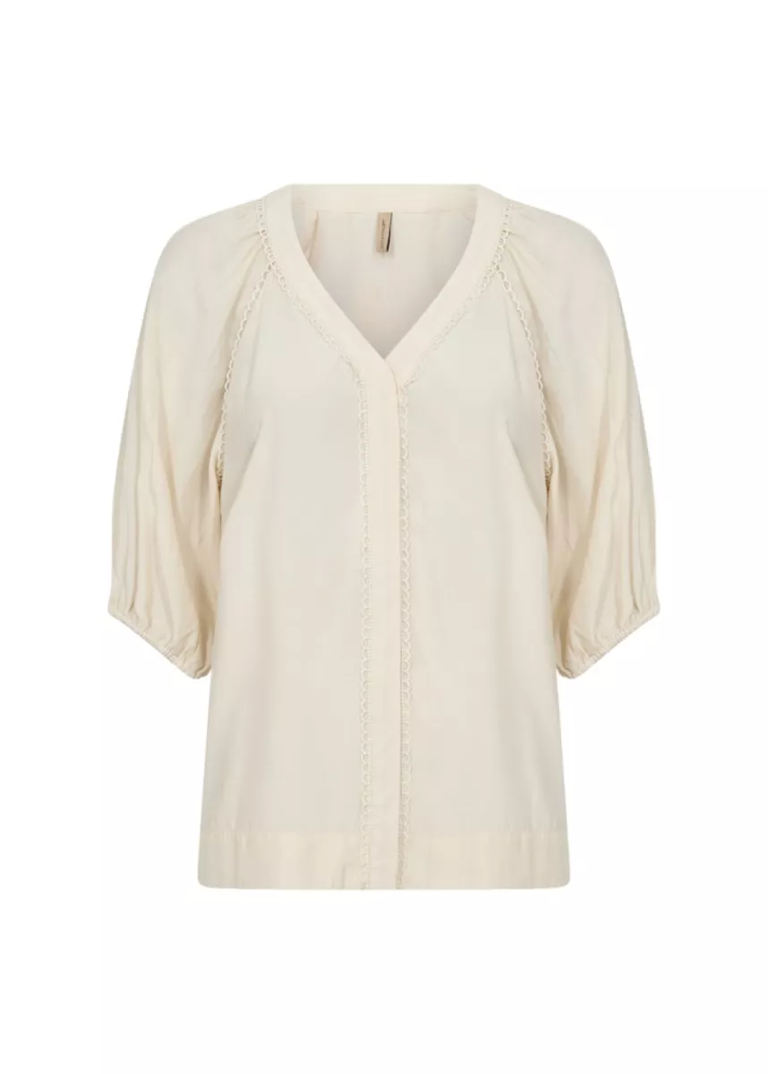 SOYA CONCEPTS-Blouse KM-Barbel 4-1620-CREME