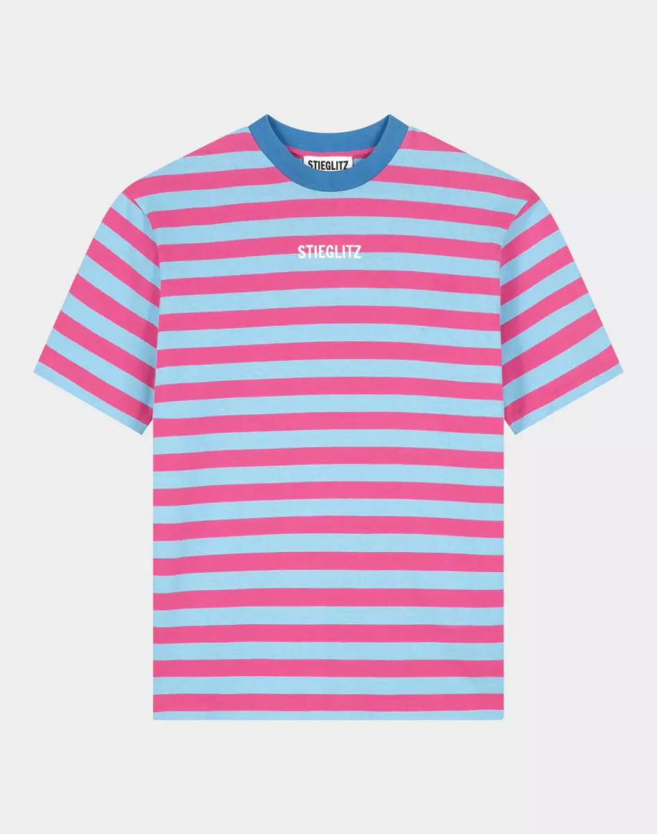 Stieglitz-Joana Regular T-shirt-S2602002-007 Pink-PINK