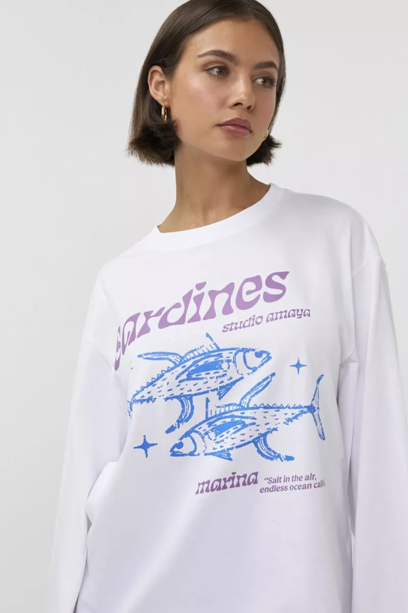 Studio Amaya--Sardines-100 White-WIT