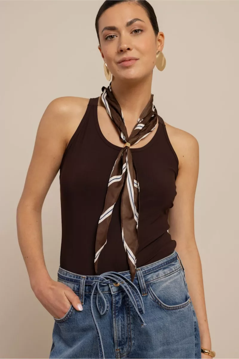 STUDIO ANNELOES-Cloud top-13590-8700 Espresso-BRUIN