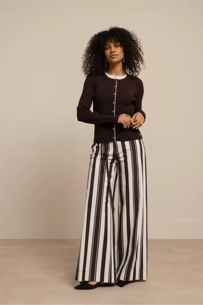 studio-anneloes-sienna-cardigan-13603-8700-espresso-bruin-3 STUDIO ANNELOES-Sienna cardigan-13603-8700 Espresso-BRUIN