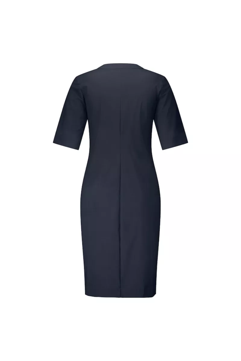 STUDIO ANNELOES-Simplicity ssl dress-91535-6900 Dark blue-DONKER BLAUW
