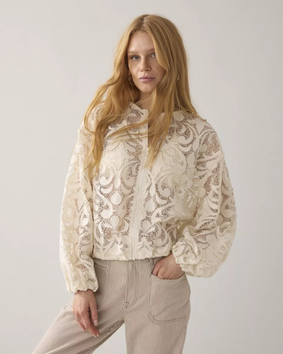 Summum-Jacket lace-1s1298-12182-122 Ivory-OFF WHITE