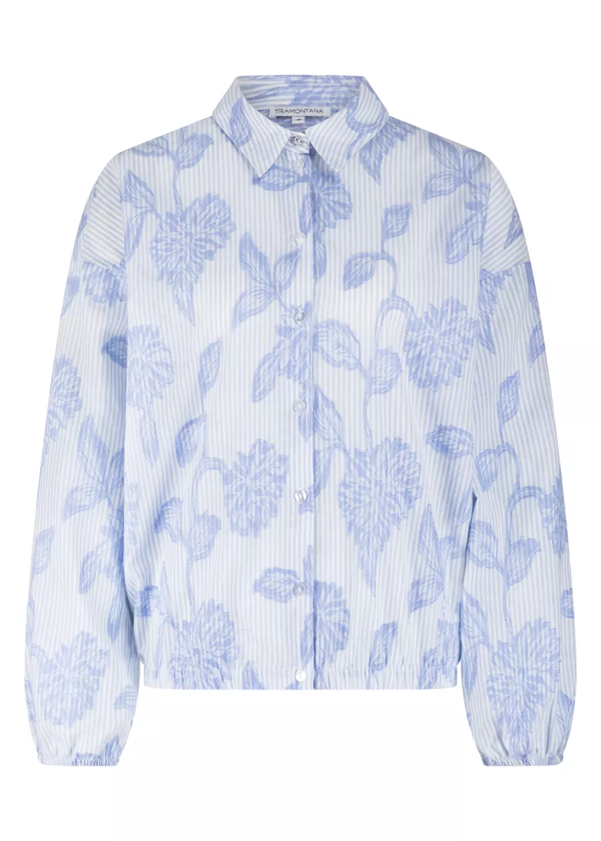 TRAMONTANA-Blouse-O12-19-301-005042-BLUE