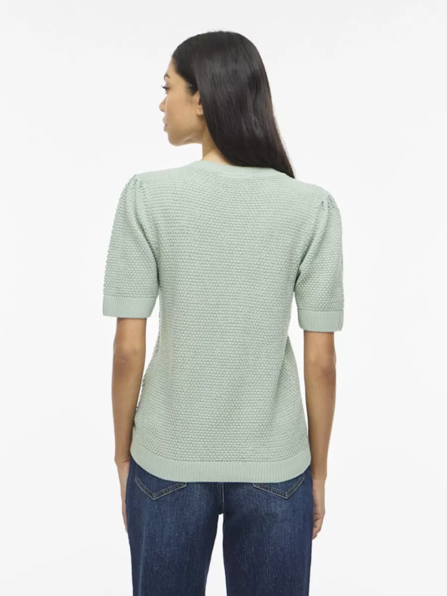 vila-vidalo-o-neck-s-s-knit-top-noos-14084421-blue-surf-zee-groen-5 VILA-VIDALO O-NECK S/S KNIT TOP - NOOS-14084421-Blue Surf-ZEE GROEN
