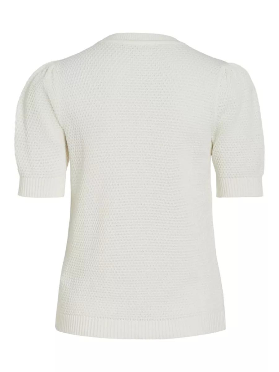 vila-vidalo-o-neck-s-s-knit-top-su-noo-14084421-white-alyssum-wit-6 VILA-VIDALO O-NECK S/S KNIT TOP/SU - NOO-14084421-White Alyssum-WIT