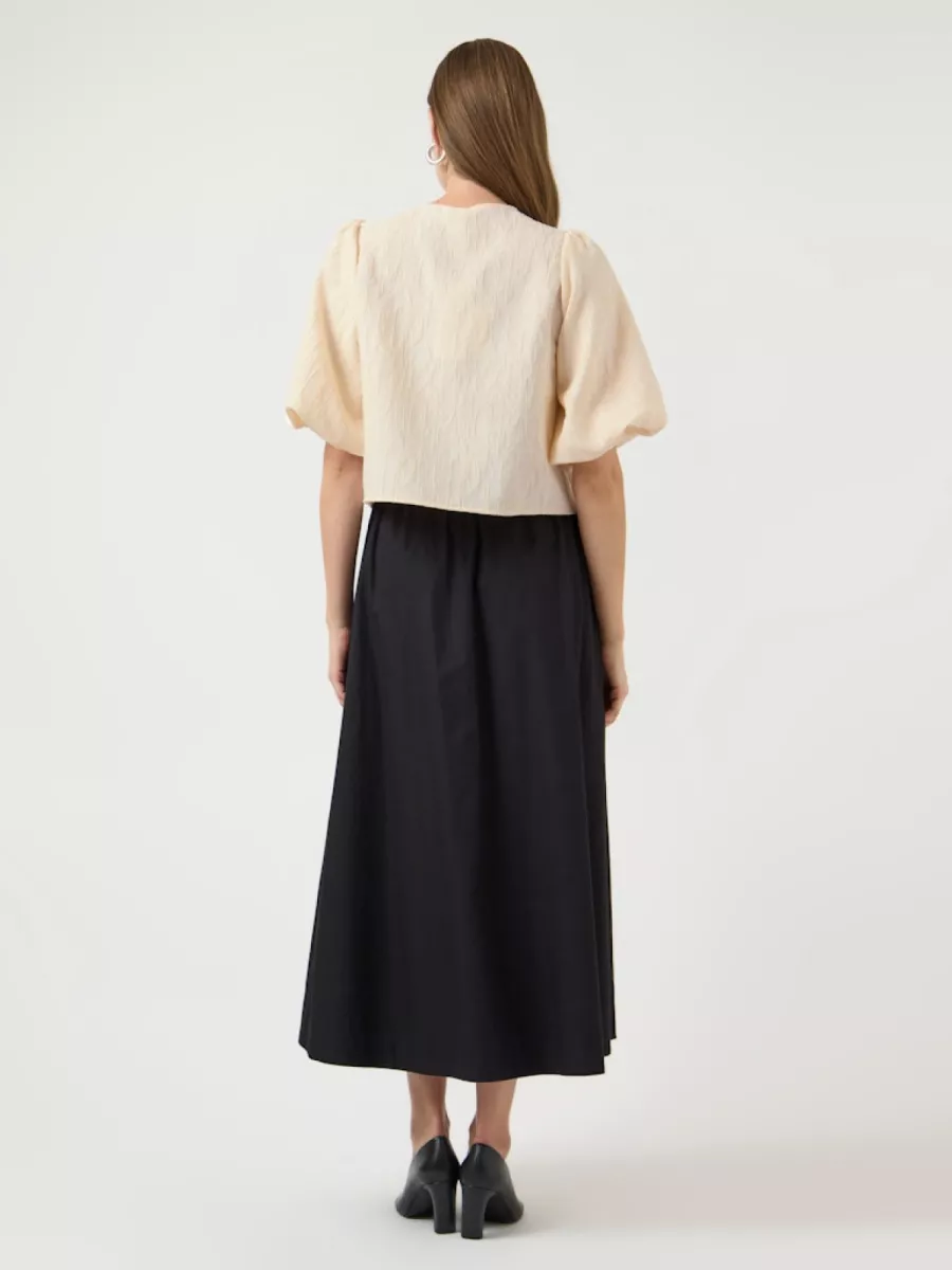 Y.A.S - YASMINU 2/4 SHORT TOP S. NOOS - 26037107 - Gardenia