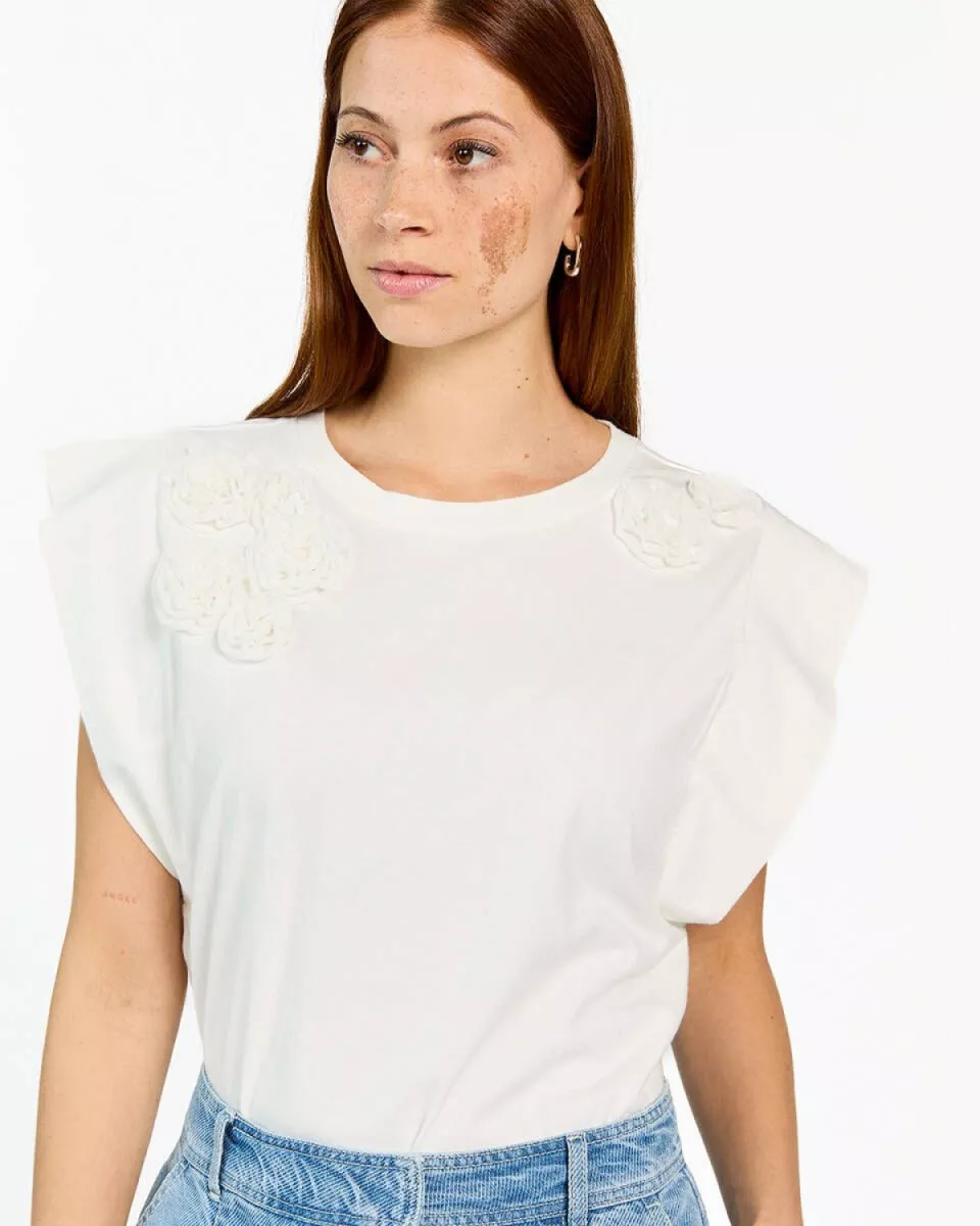 Aaiko-Co 199-Cora flower-114300 Les blancs-WIT