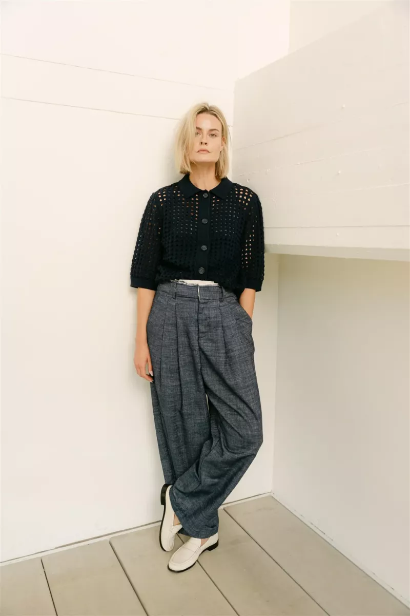 Aimee The Label-Cardigan-Gina-Marine-MARINE