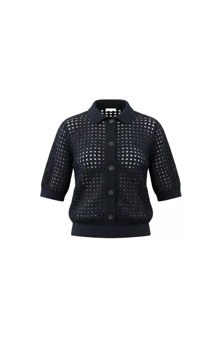 Aimee The Label-Cardigan-Gina-Marine-MARINE