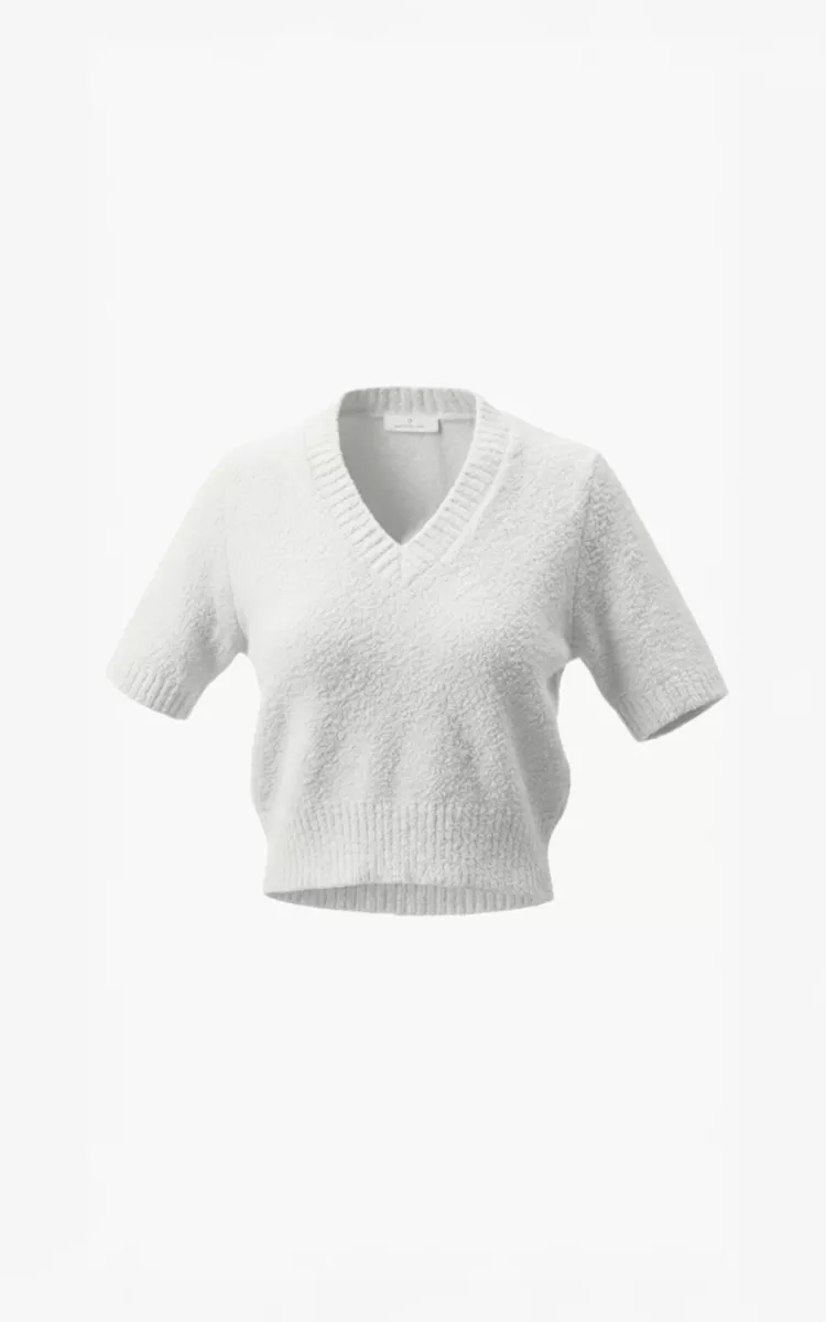 Aimee The Label-Pullover-Ballato-White-WIT