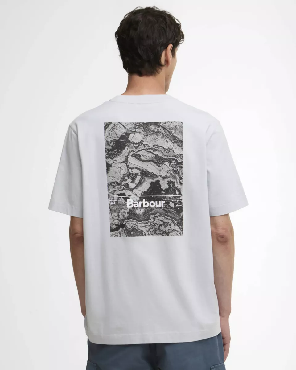 Barbour-Wildfell relaxed graphic t-shirt-MTS1551-BU21 Blue haze-BLAUW