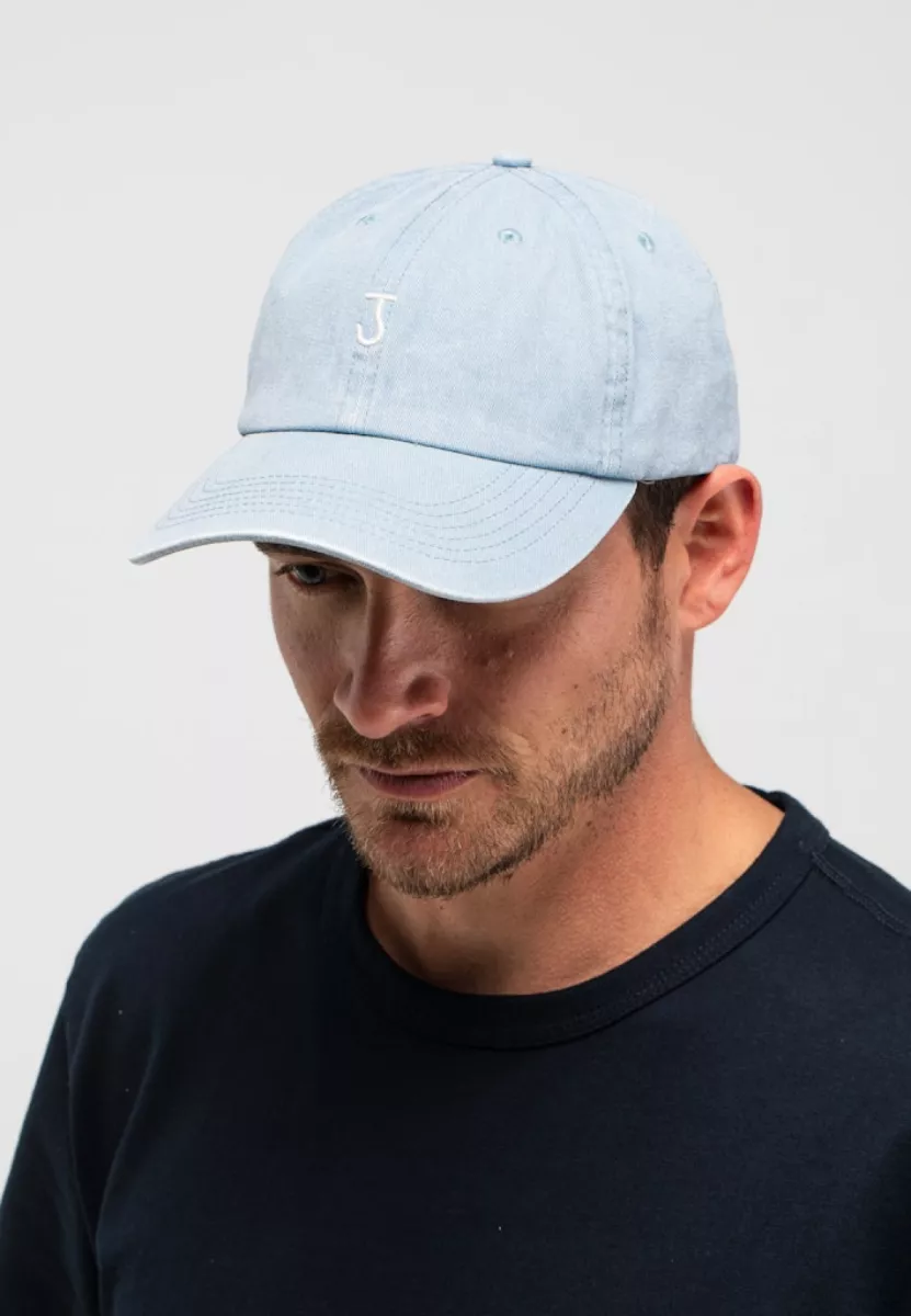 BUTCHER OF BLUE-Dad cap-M2619003-856 Shark blue-LICHT BLAUW