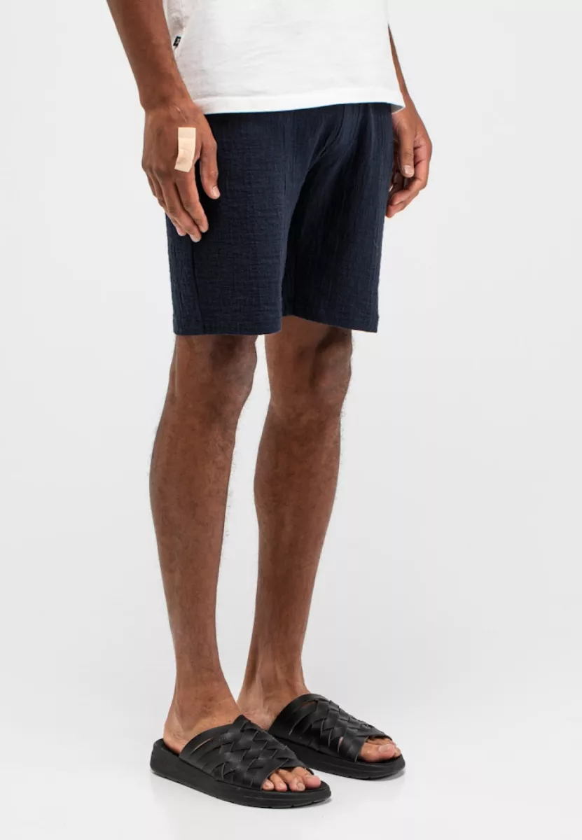 BUTCHER OF BLUE-Ripley structure short-M2611075-890 Alaska blue-NAVY