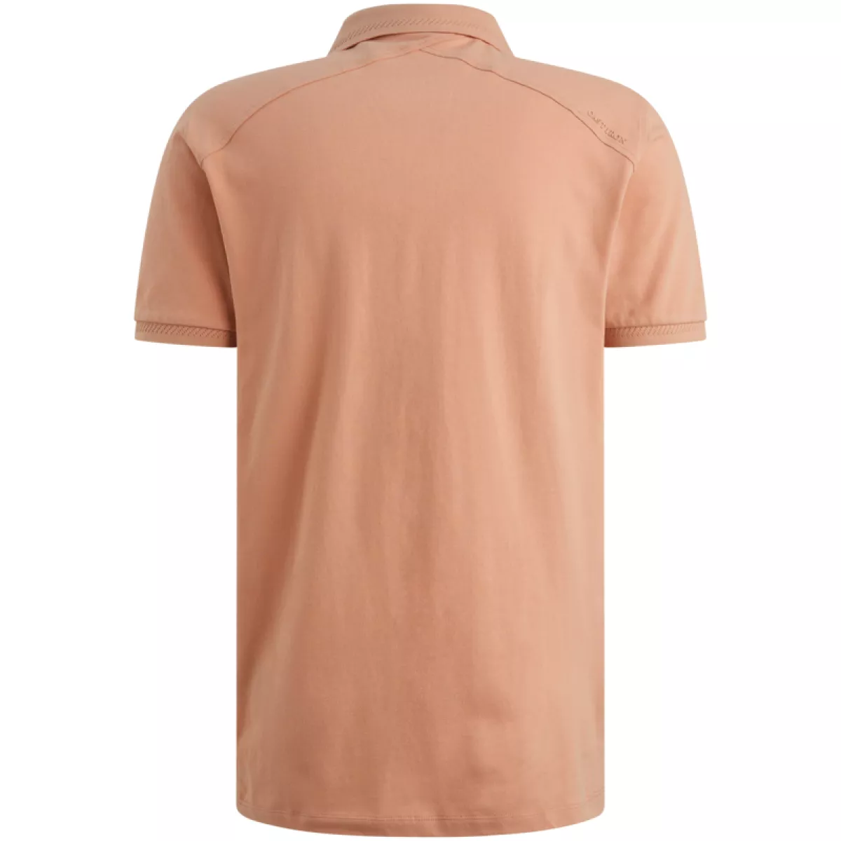 CAST IRON-Short sleeve polo slim fit fine pique-CPSS2603851-3018 Cafe creme-CAFE