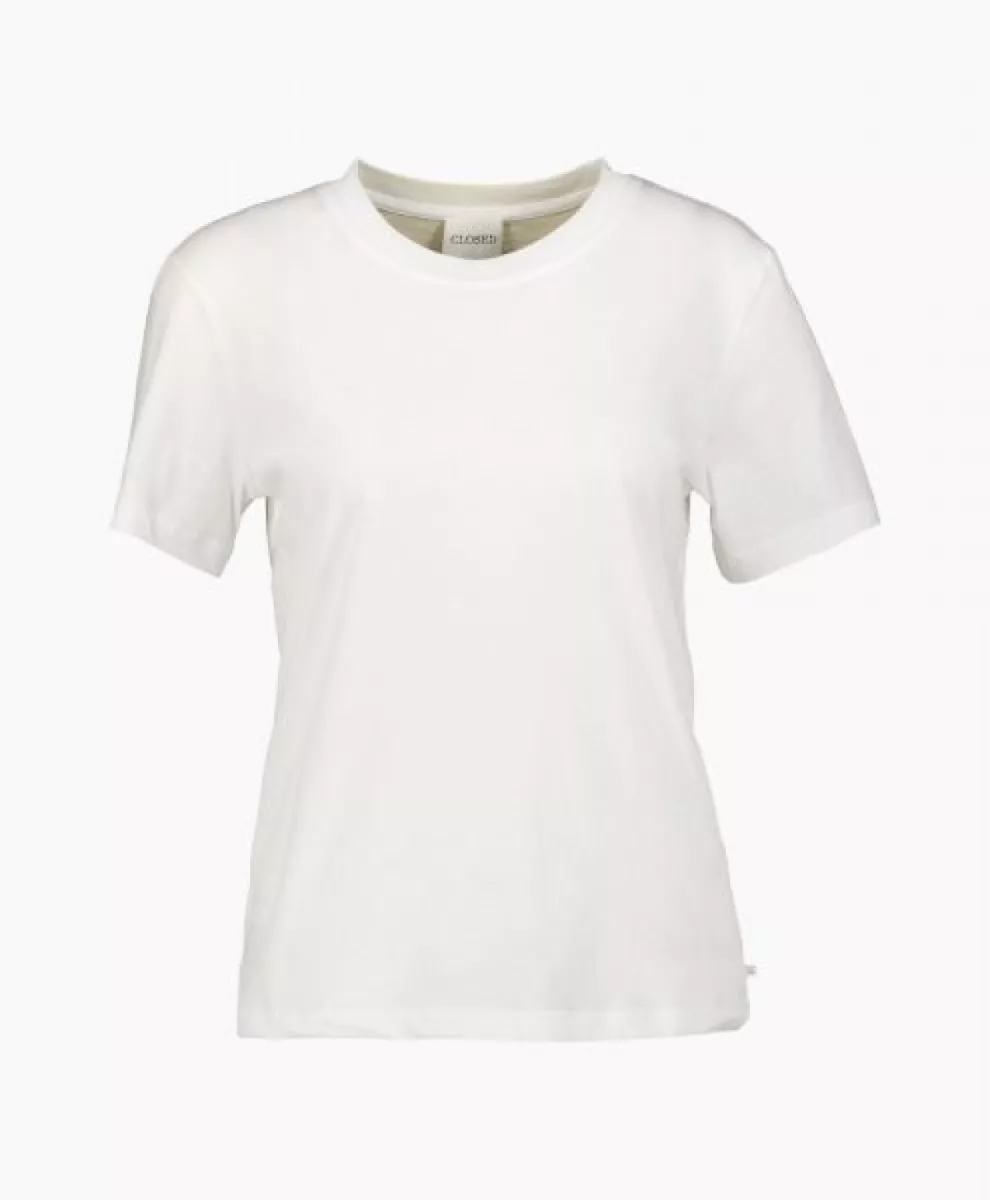 Closed-Basic t-shirt-C95200-40N-22-200 White-WIT