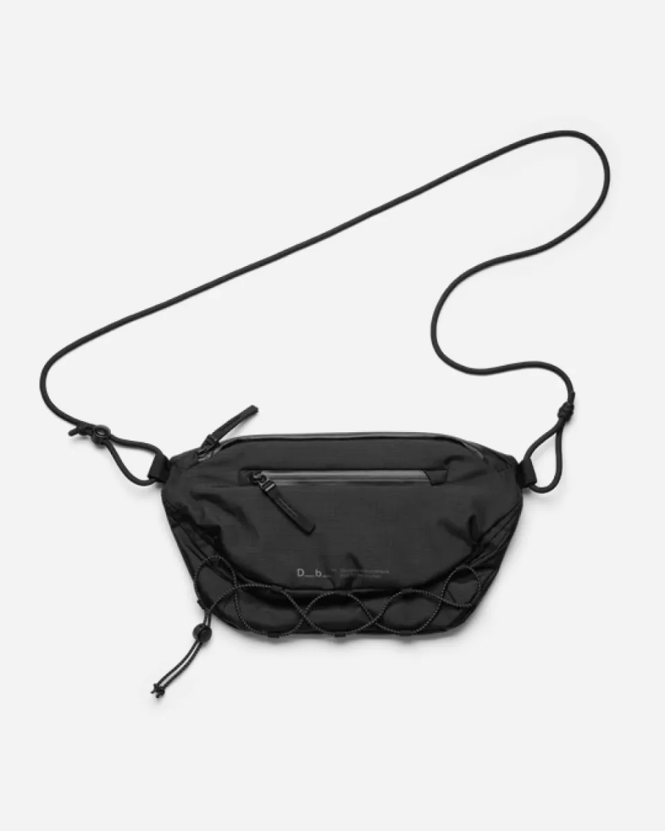 Db Journey-Roamer pro sling bag 6L-2000296004901-Black out-ZWART