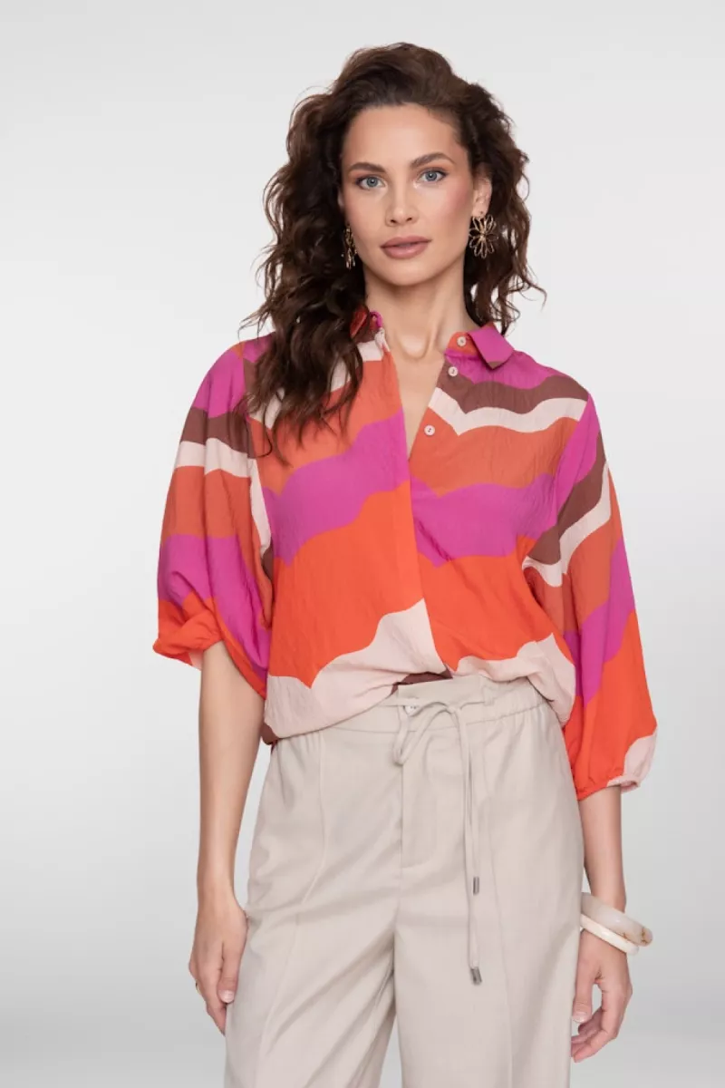 geisha-blouse-63216-20-718-ecru-brown-cassis-ecru-2 GEISHA-Blouse-63216-20-718 Ecru/brown/cassis-ECRU