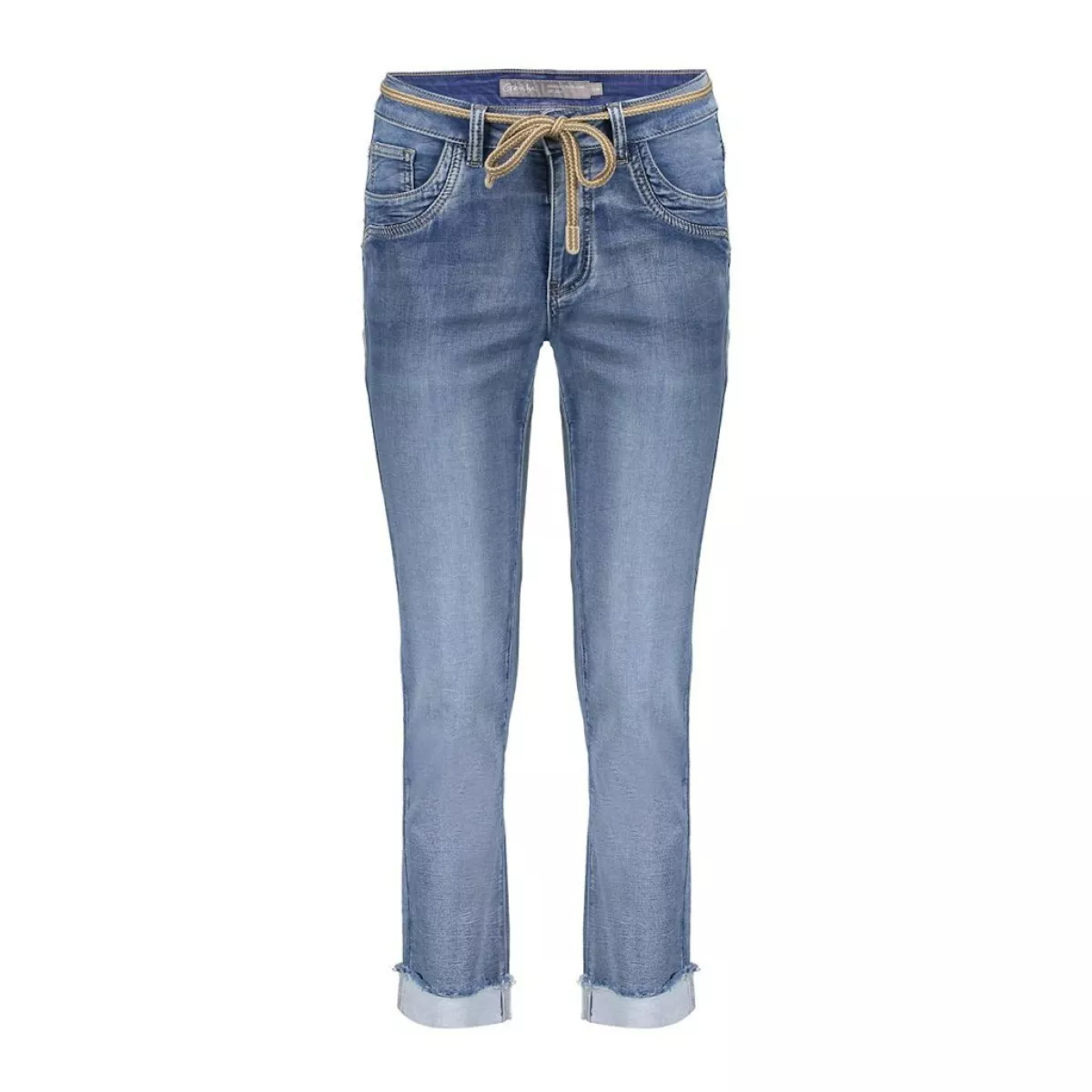 GEISHA-Capri-EMMA-827 Mid blue denim-DENIM