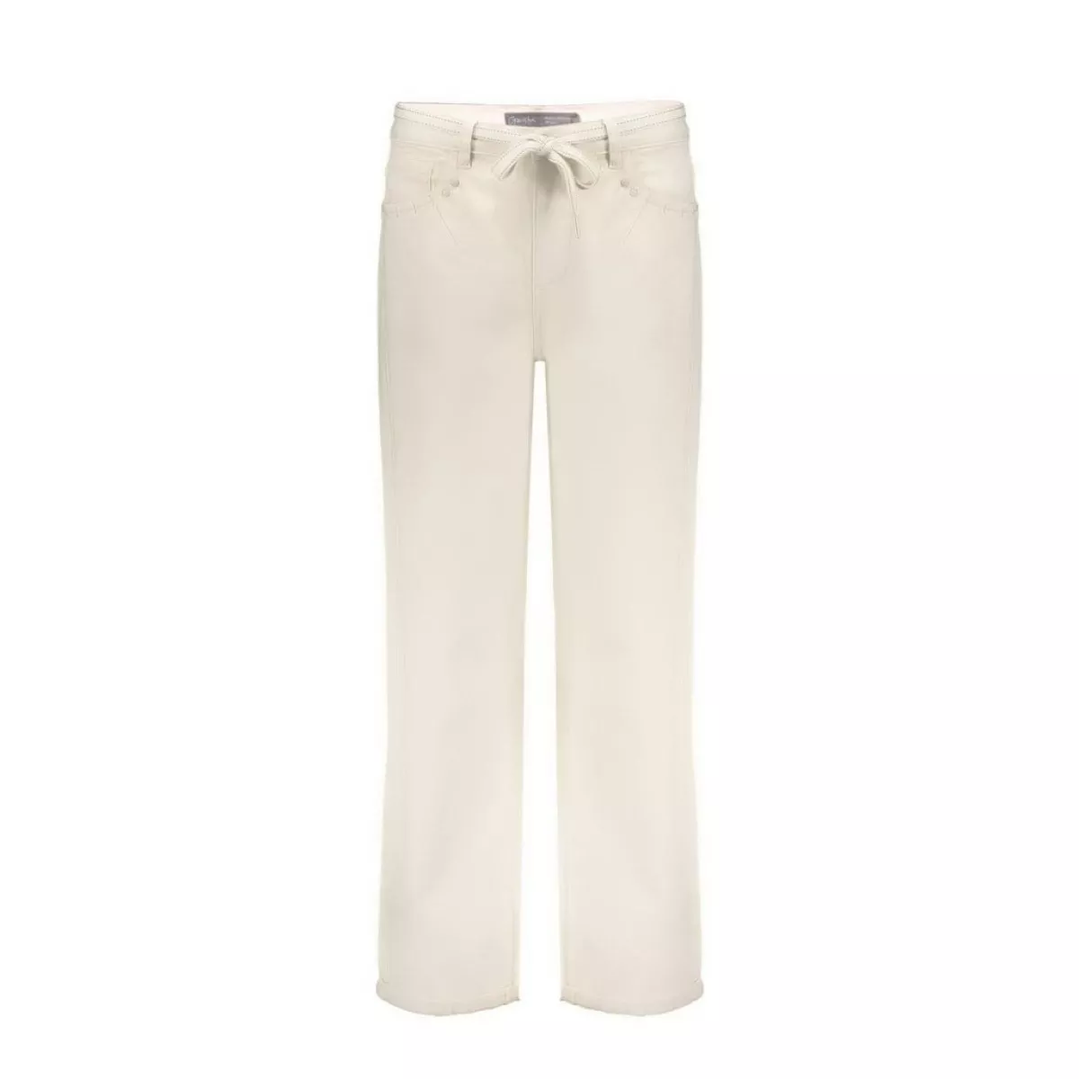 GEISHA-Jeans balloon linen mix-61011-10-718 Ecru raw linnen mix-ECRU