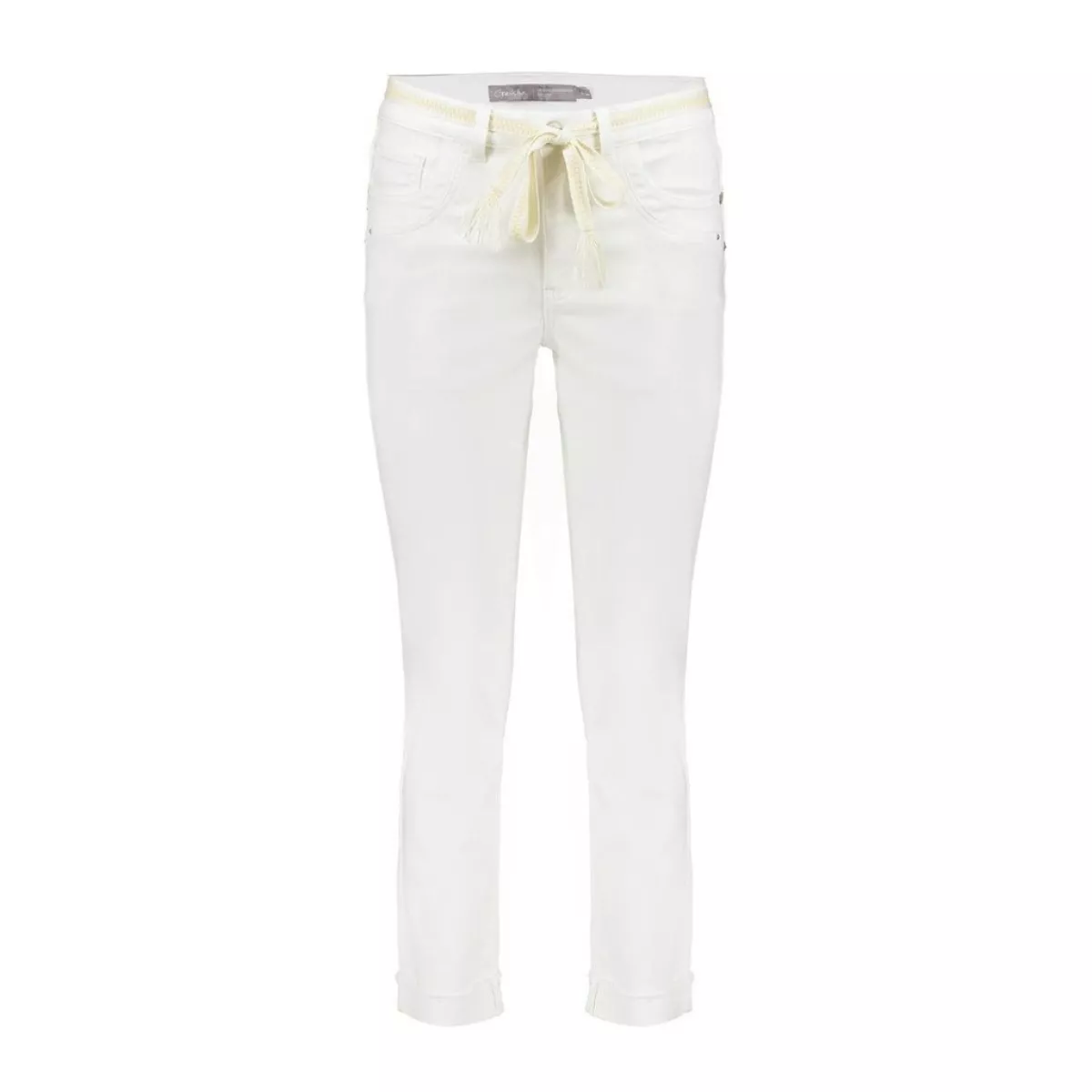 GEISHA-Jeans turn-up-ETHEL-10 Off-white-OFF WHITE