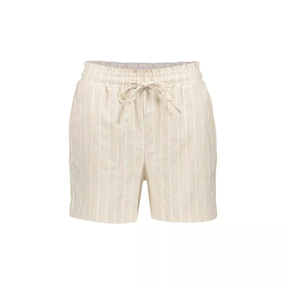 GEISHA-Shorts lurex stripe-61185-70-718 Ecru/lurex-ECRU