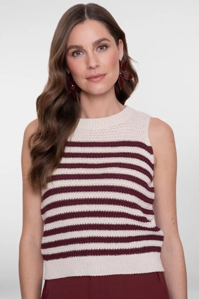 geisha-spencer-triped-64093-70-10-off-white-cherry-red-off-white-3 GEISHA-Spencer triped-64093-70-10 off-white/cherry red-OFF WHITE