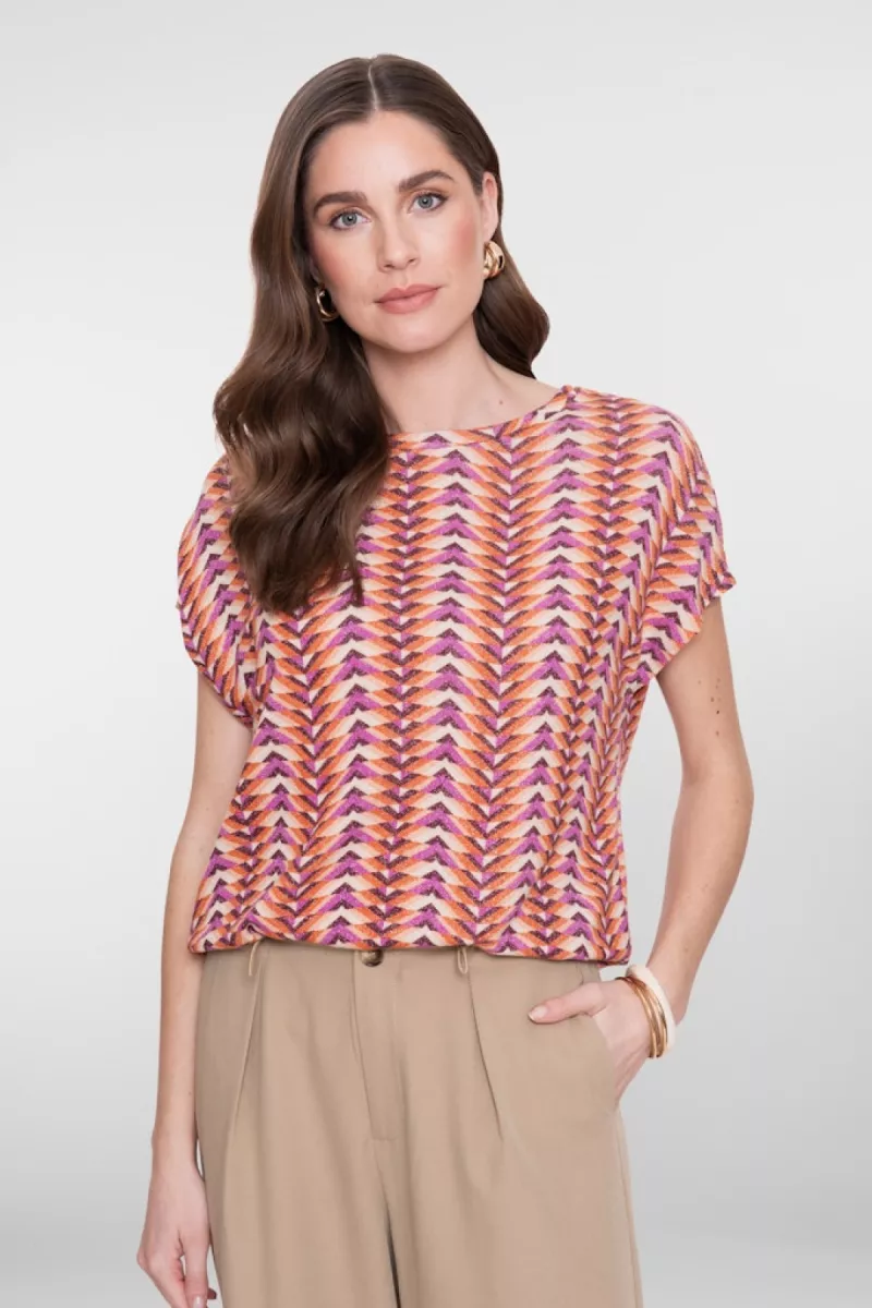 GEISHA-Top-62155-20-300 Lila/orange-LILA