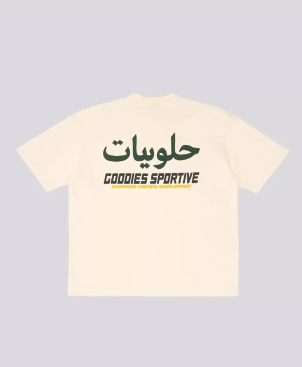 Goodies Sportive-Gummies known tee-GKT26-Butter-BEIGE