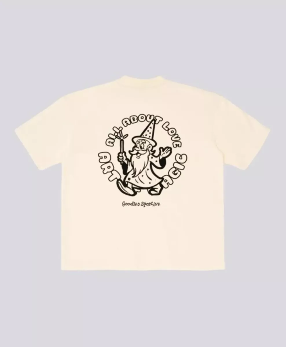 Goodies Sportive-Magician butter tee-MBT26-Butter-BEIGE