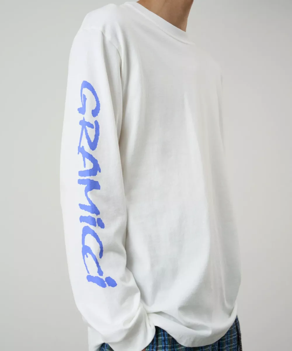 Gramicci-Freedom L/S tee-G6SU-T122-White-WIT