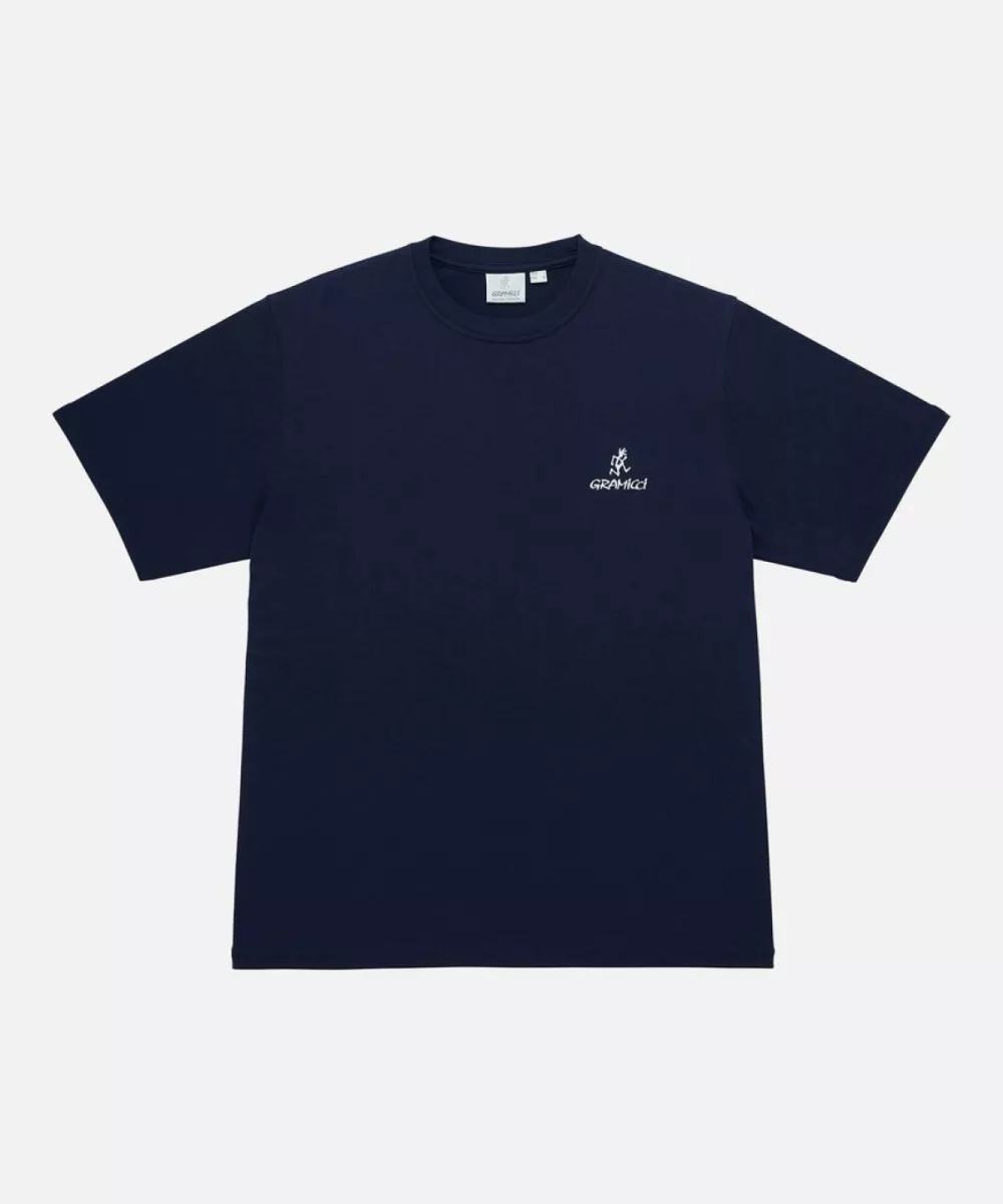 Gramicci-One point logo tee-G4SU-T096-Navy-NAVY
