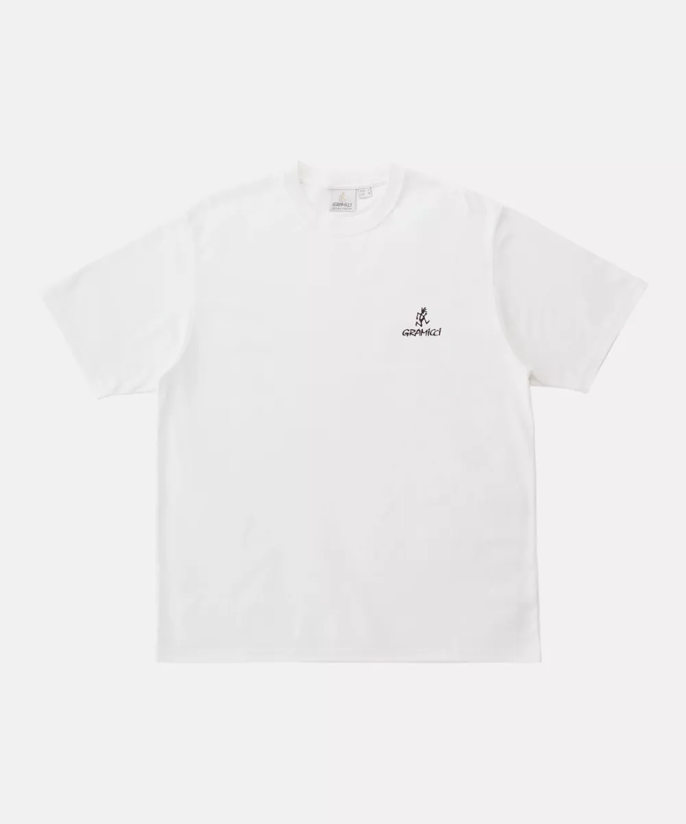 Gramicci-One point logo tee-G4SU-T096-White-WIT