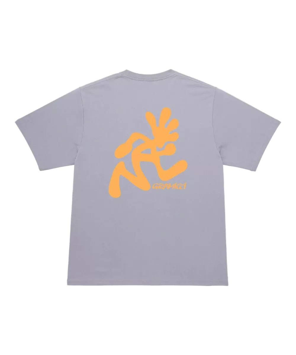 Gramicci-Running man tee-G6SU-T107-Lavender-LAVENDEL