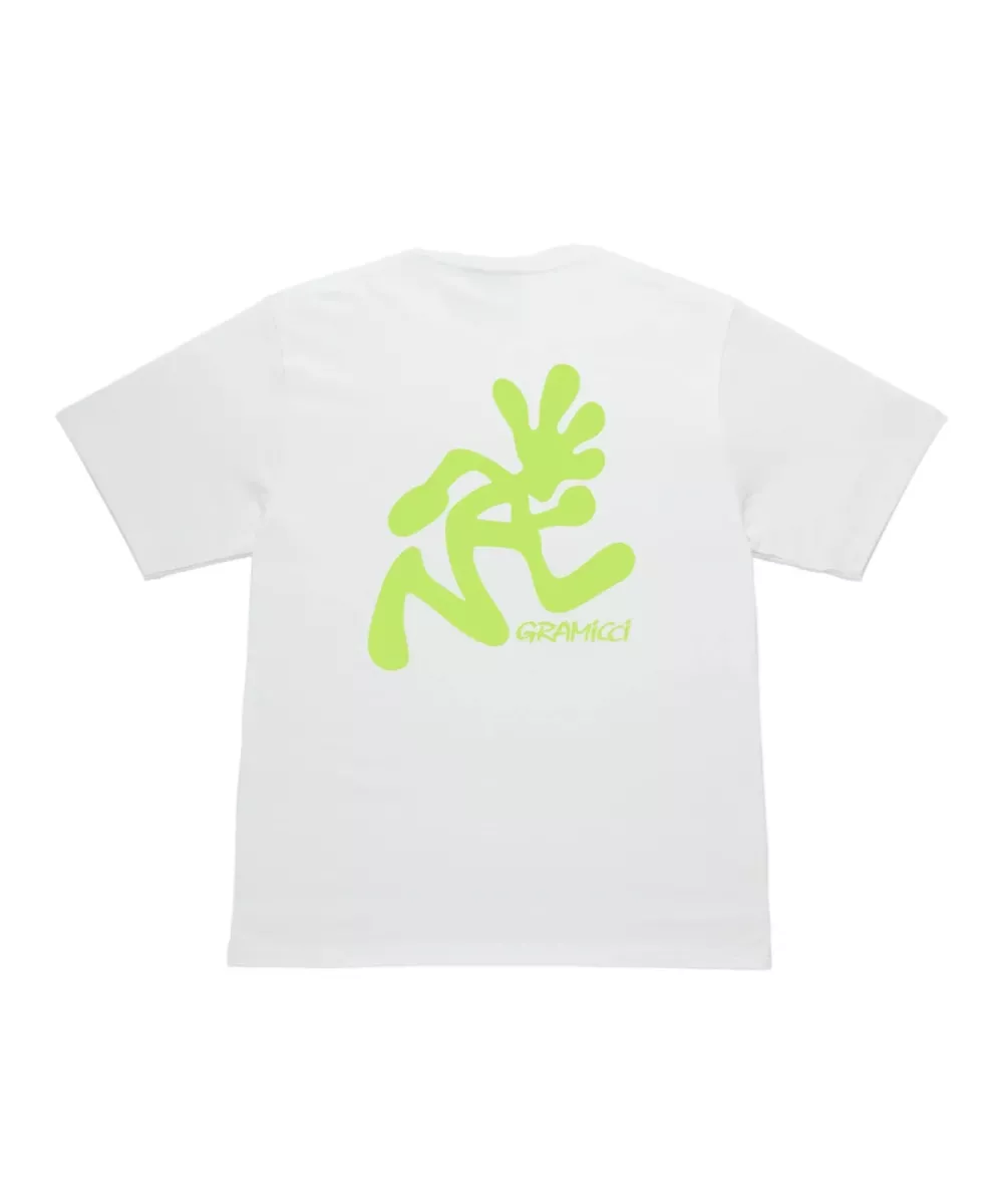 Gramicci-Running man tee-G6SU-T107-White-WIT