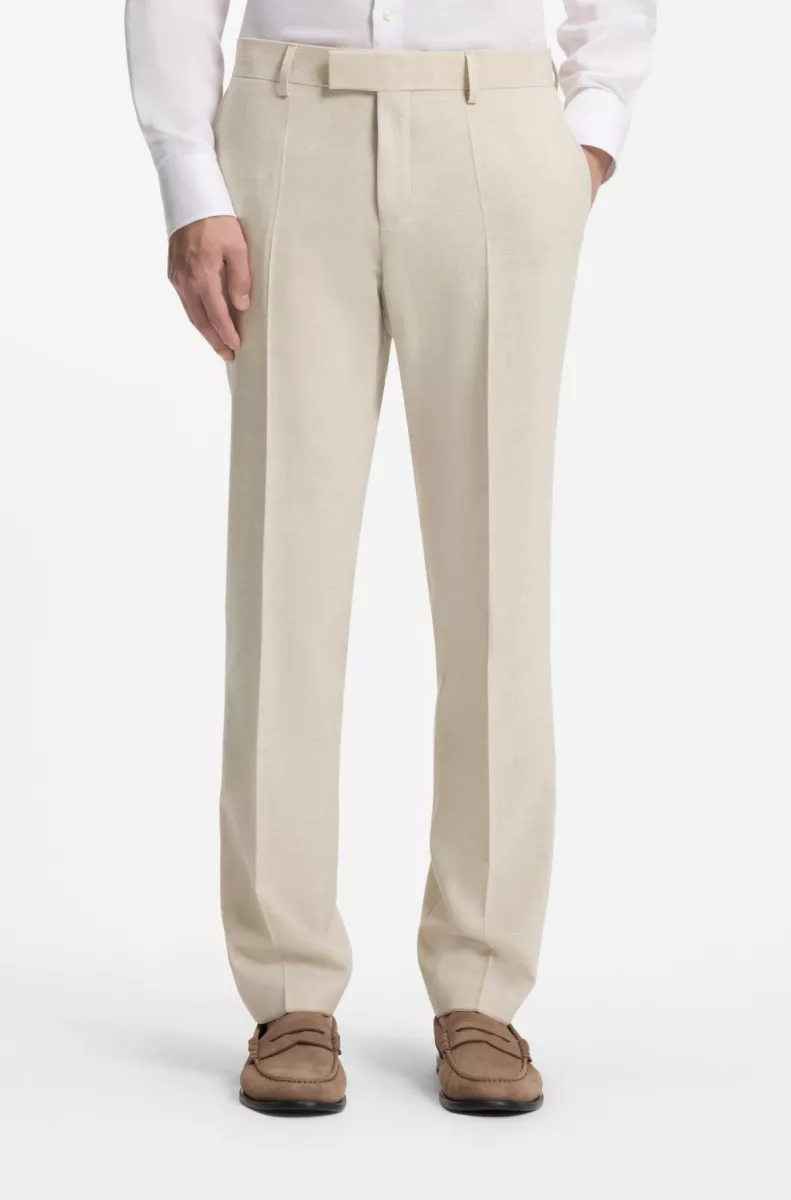 Hugo Boss-H-Huge-2Pcs-253-50561834 Pant-286 Open beige-BEIGE