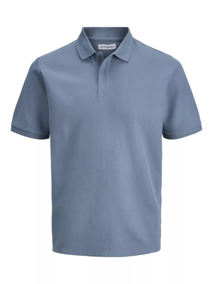 JACK & JONES-JJEAUSTIN POLO SS NOOS-12268130-Blue mirage-BLUE
