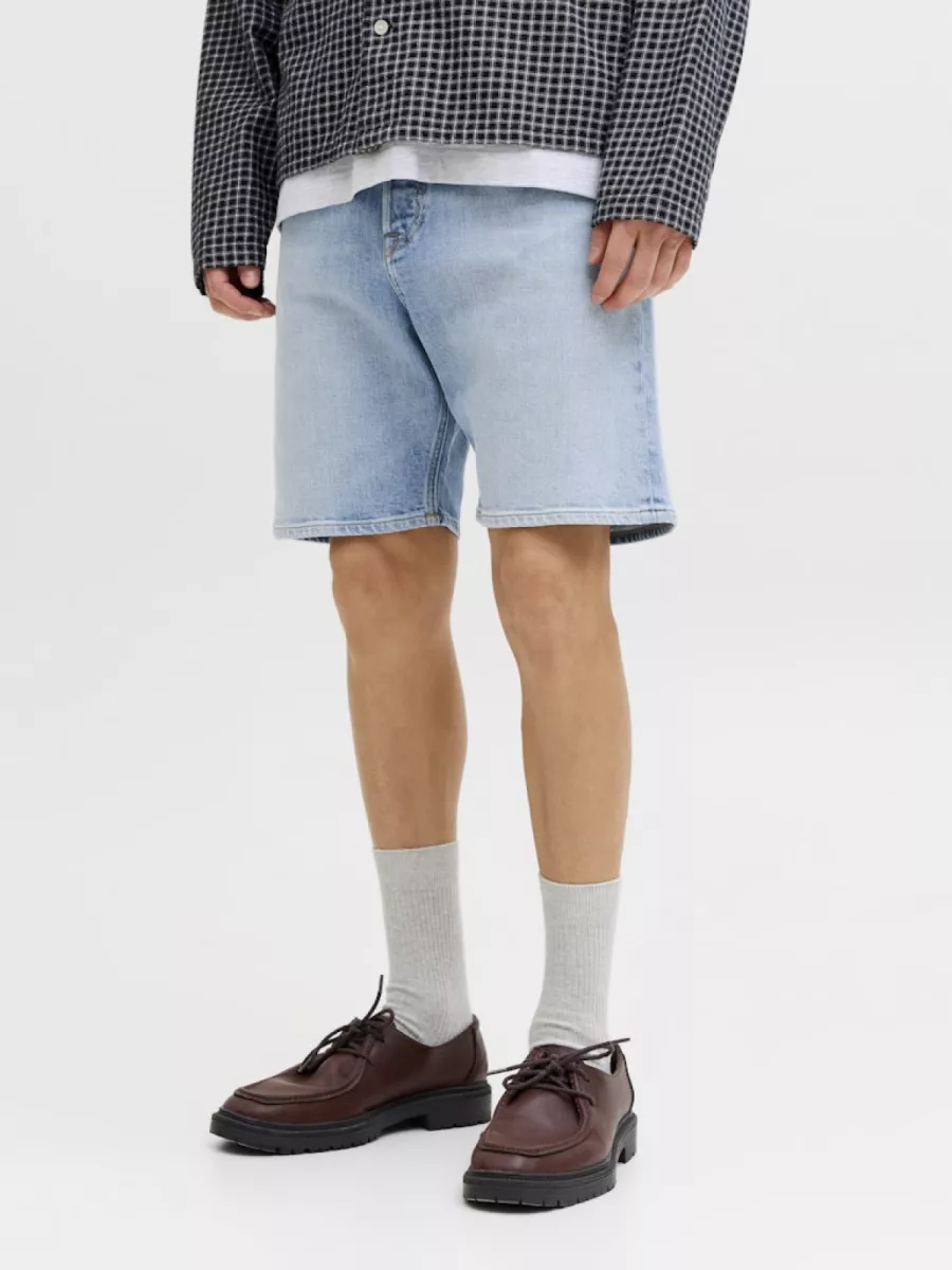 JACK & JONES-JJITONY JJORIGINAL SHORTS AM 460 SN-12289248-Blue denim 393-DENIM